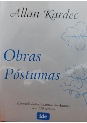 OBRAS PÓSTUMAS - IDE ( NORMAL )
