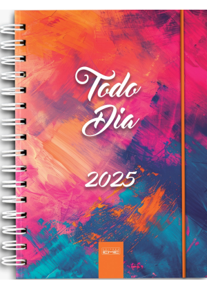 AGENDA 2025 TODO DIA - CAPA DURA